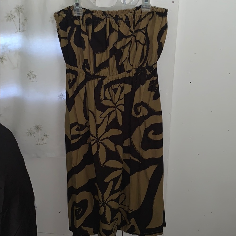Tan Wahine Toa Dress